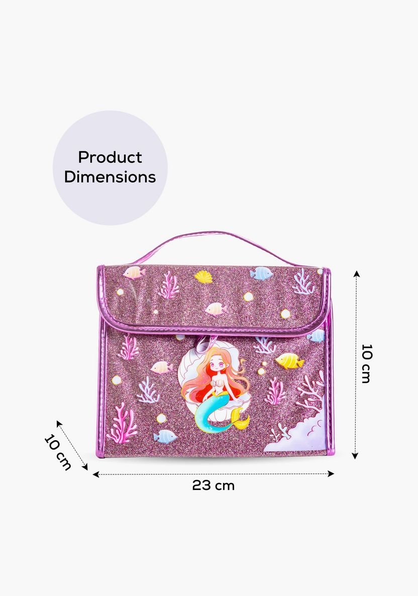 Mermaid Glitter Art Kit - Mermaid theme Art kit For Girls - Art Kit - Art set for Girls - Image 2