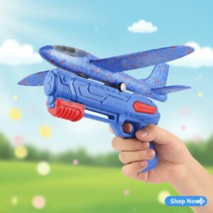 Manual Catapult Rocket Shooting Gun- 2in1 Sport Rocket Shooting