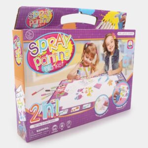 2in1 Write And Spray Magic Mat - Spray Painting Blanket - Water Magic Mat -Water Colour Mat - Painting Mat