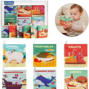 Baby Cloth Book Set (6 books)